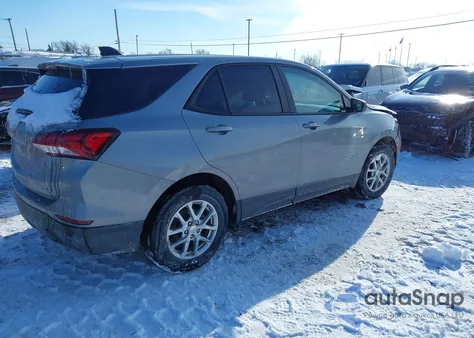 2023 Chevrolet Equinox Awd Ls from USA, damaged, VIN 3GNAXSEG2PL186288
